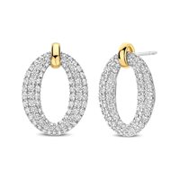 Pendientes Ti Sento Milano Mujer in Plata Zircone 78014ZY